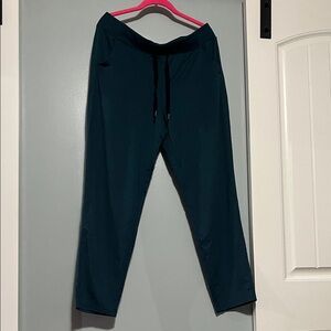 Women’s dark green track pants